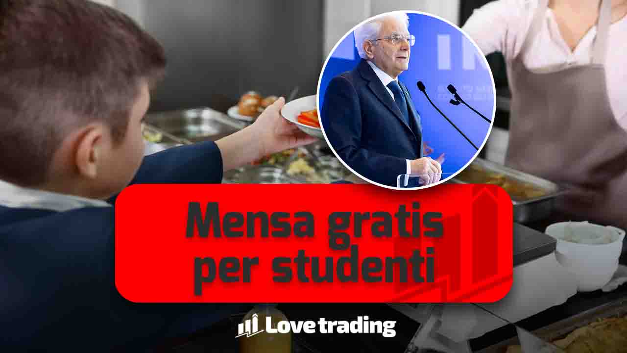 Mensa gratis agli studenti: risparmi tantissimo