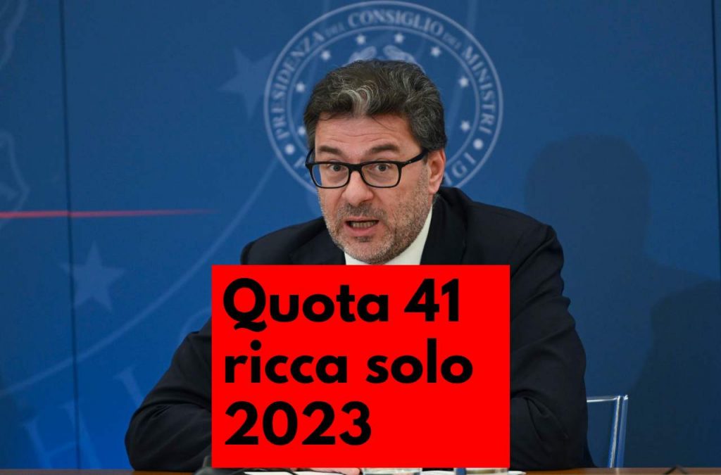 Pensioni: Quota 41 (ricca Come Mai) Solo Nel 2023, Dal 2024 Vera ...