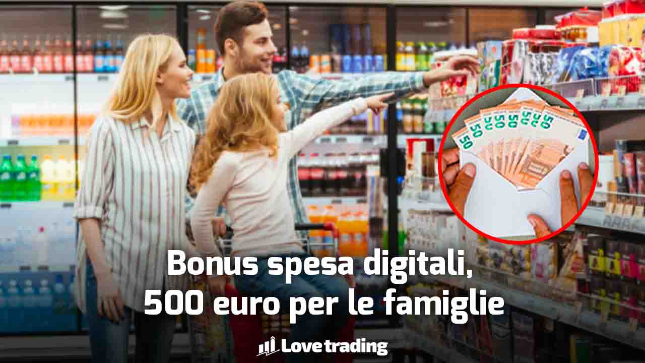 Bonus spesa digitali