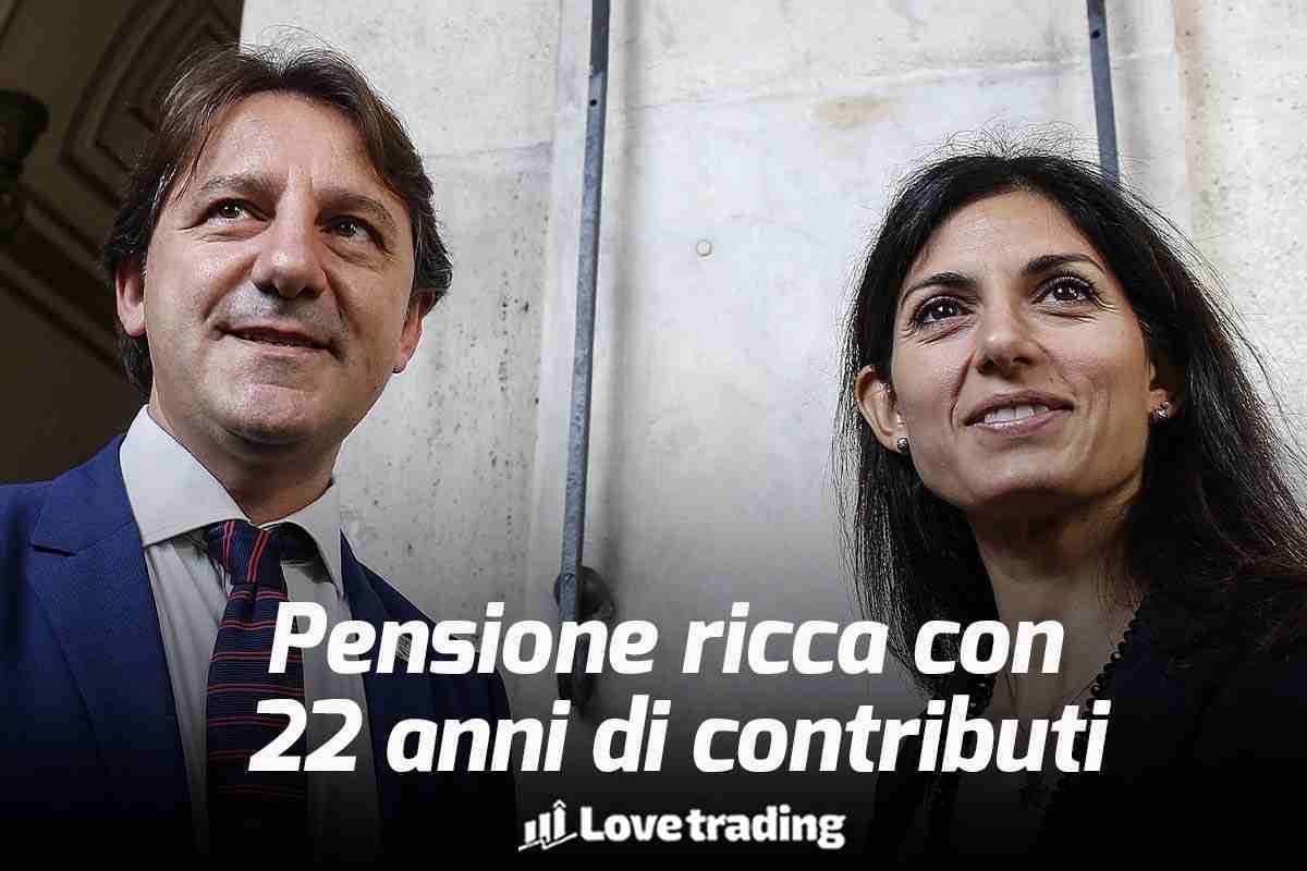 In pensione con 22 anni di contributi