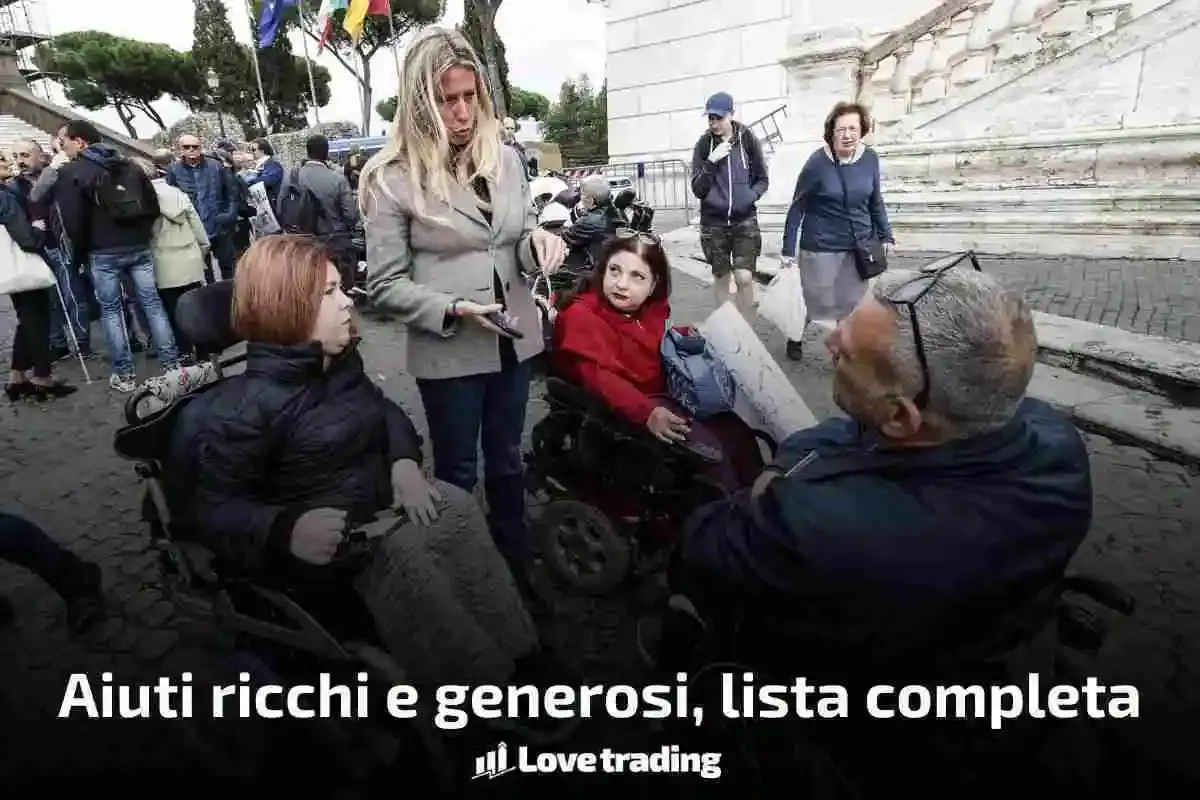 Tanti bonus per i disabili!