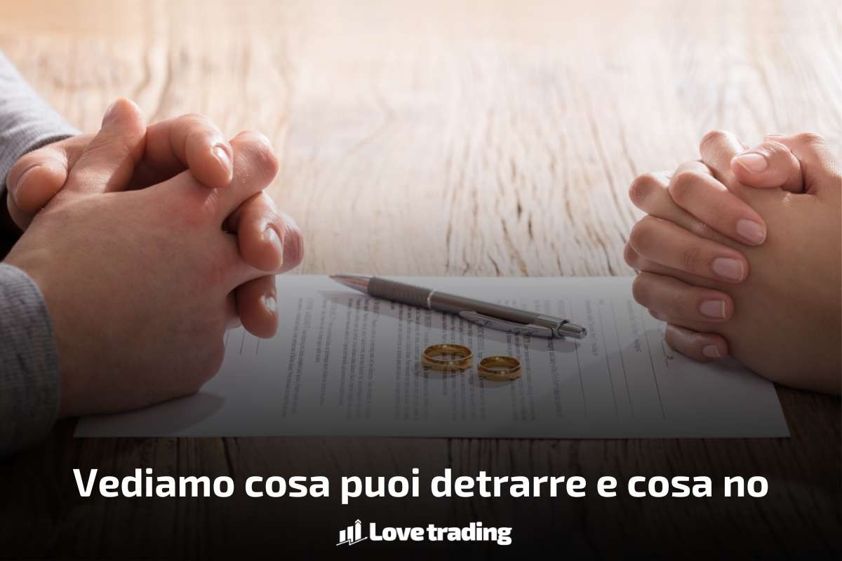 costi divorzio e detrazioni