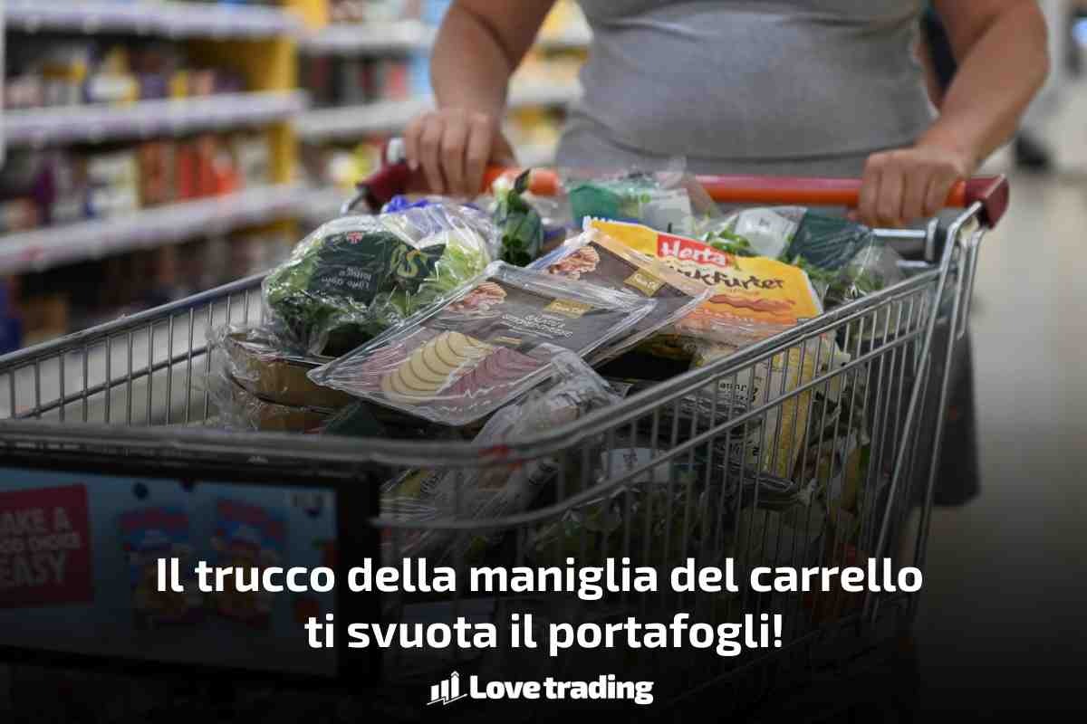 Supermercato: attento alla maniglia del carrello