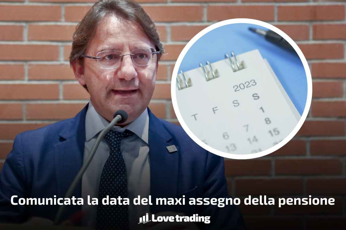 Arriva il maxi assegno