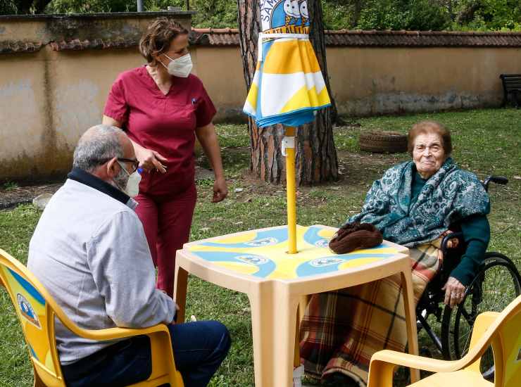 Pensione casa di riposo