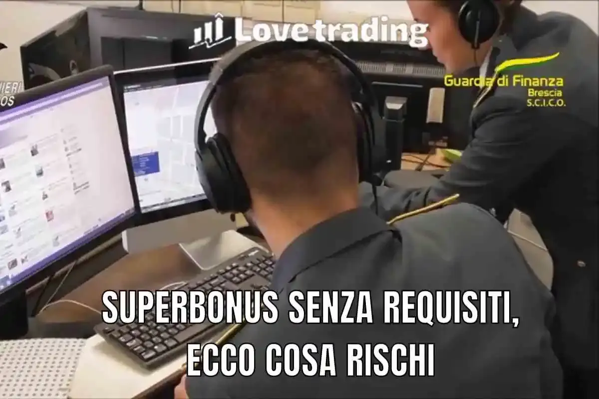 Superbonus senza requisiti? vai incontro a grossi guai