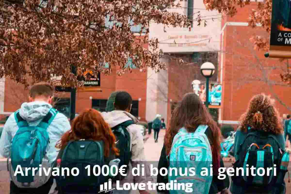 Nuovo importante bonus studenti