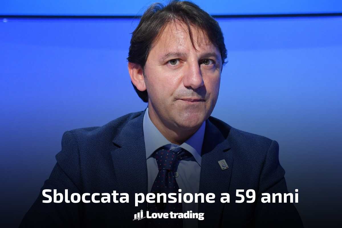 Pensione a 59 anni