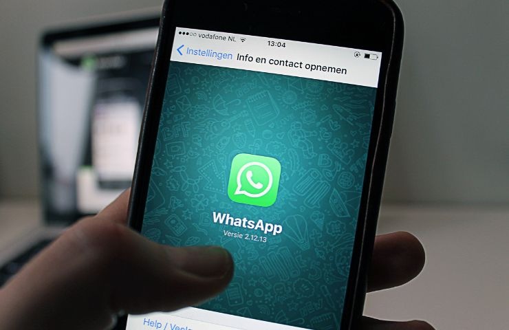 whatsapp blocca glis creenshot