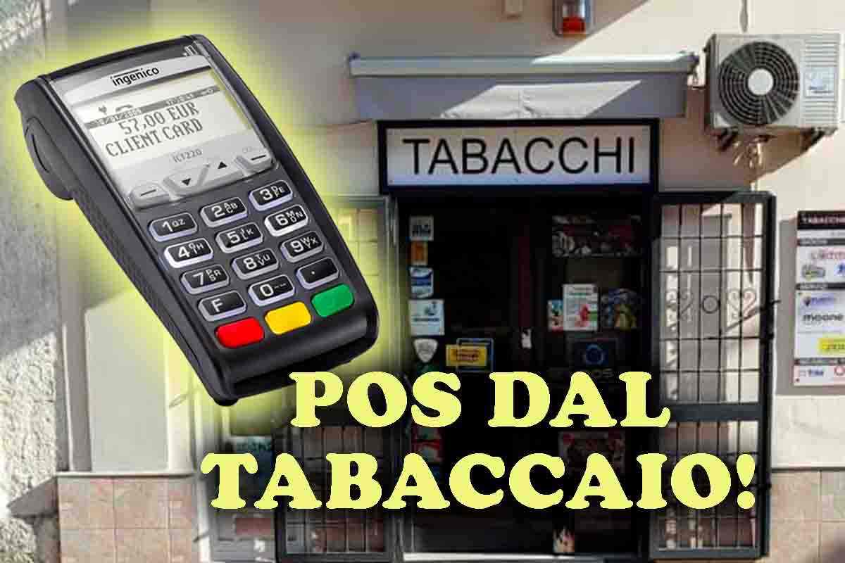 Cosa accadrà al Pos dal tabaccaio