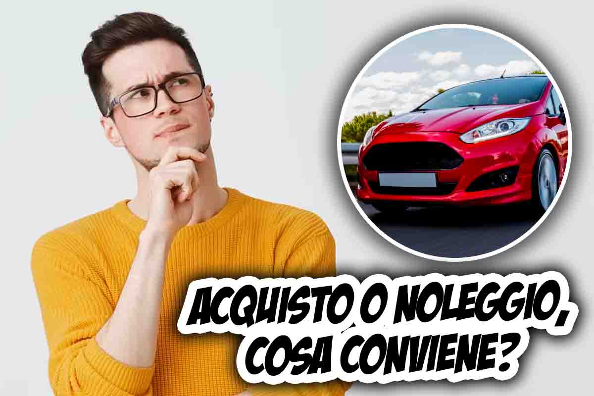 Auto noleggio acquisto