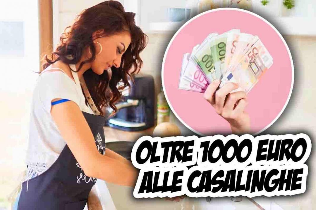 Oltre 1000 euro al mese alle casalinghe anche senza contributi fai